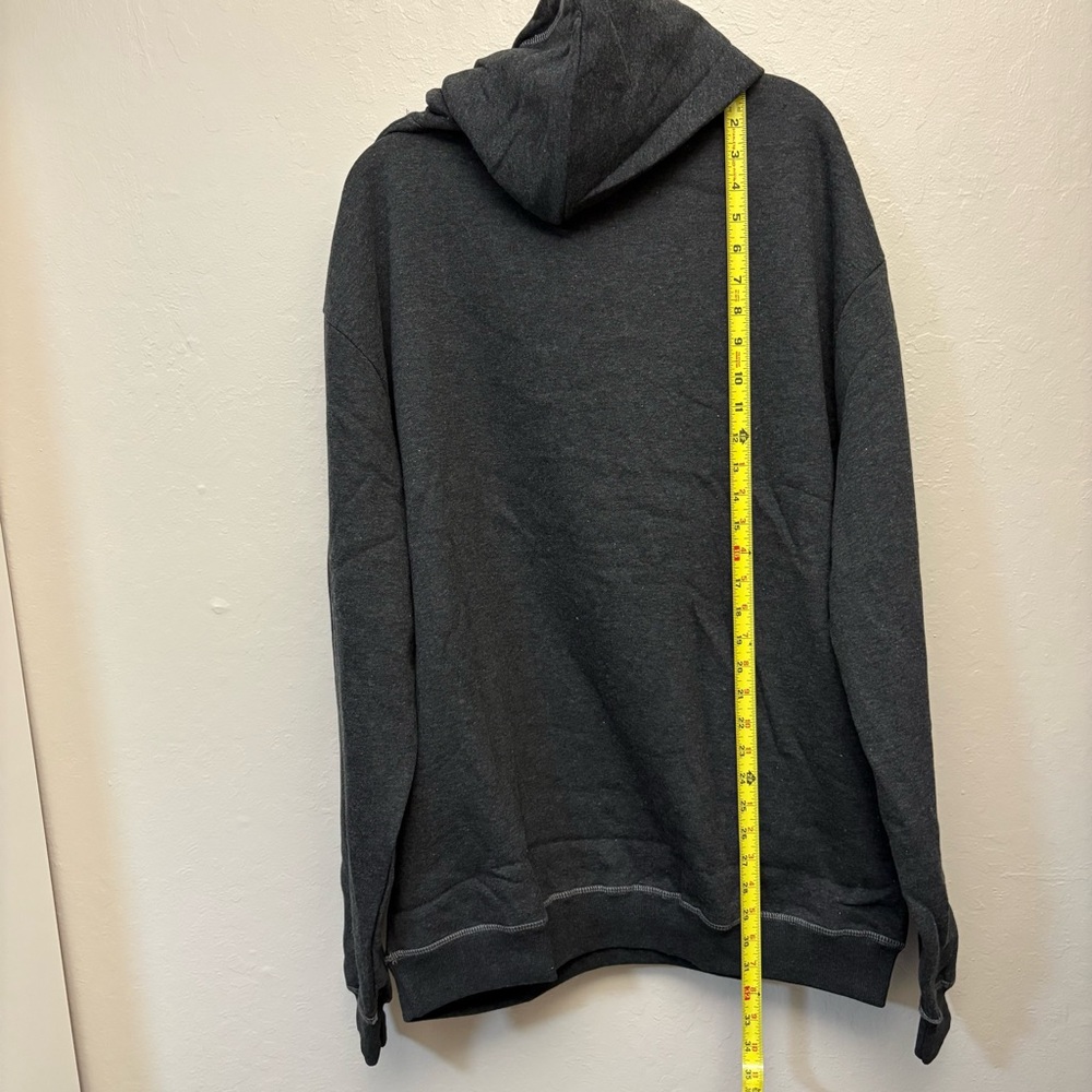 Jeep Men's Black Pullover Hoodie with Patriotic Logo - Picture 3 of 11